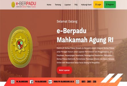 E-Berpadu Mahkamah Agung RI