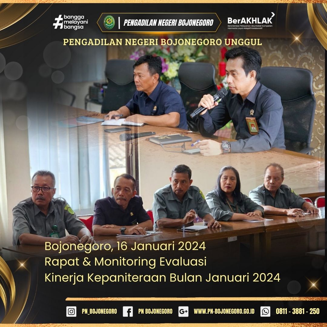  1 AGENDA MONITORING EVALUASI KEP 