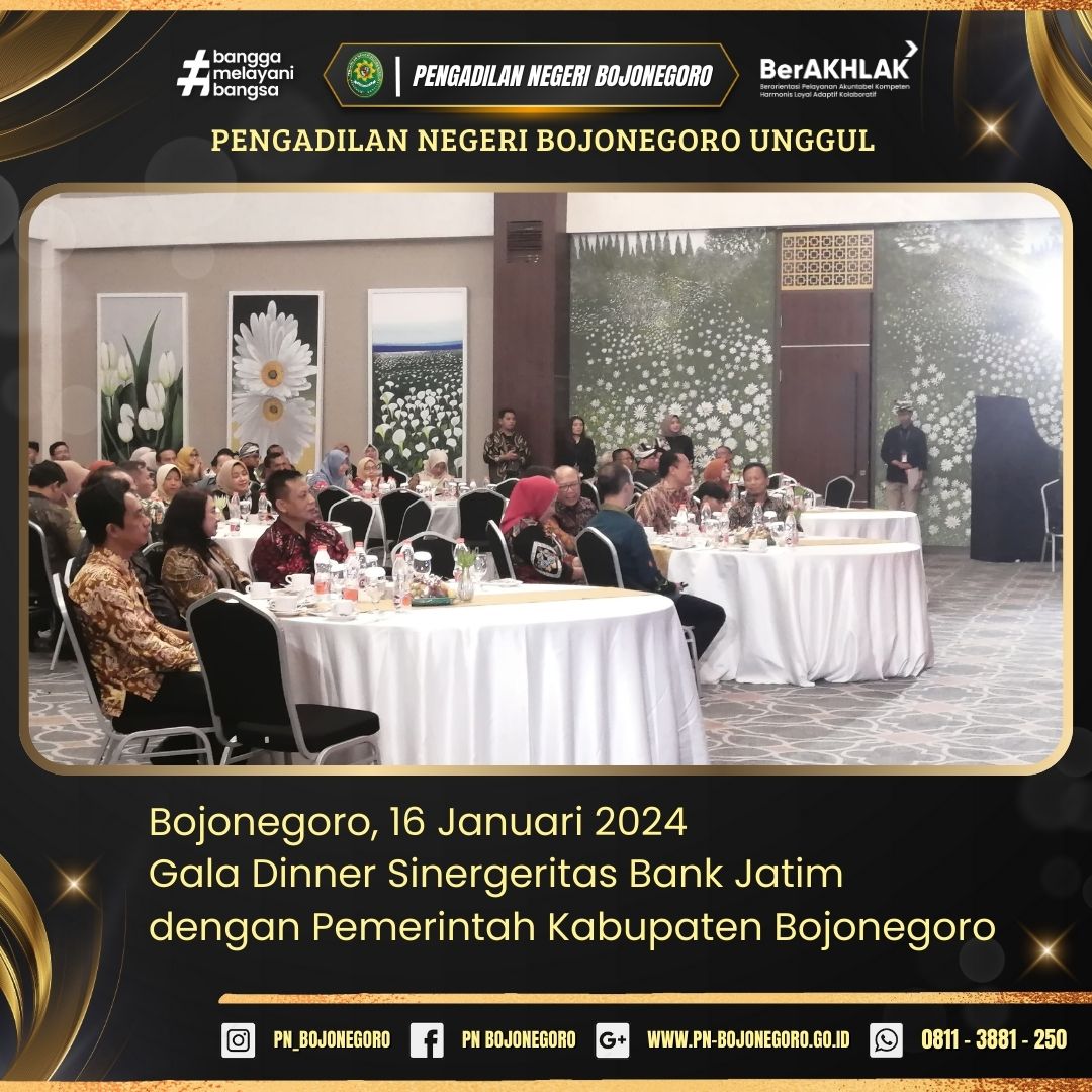  2 AGENDA GALA DINNER BANK JATIM 