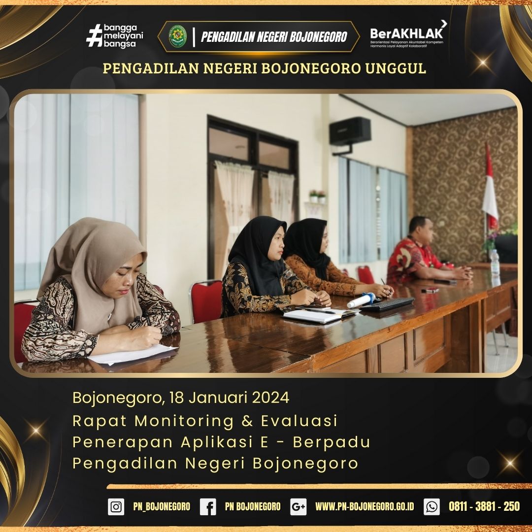  2 AGENDA PENERAPAN APLIKASI E BERPADU 