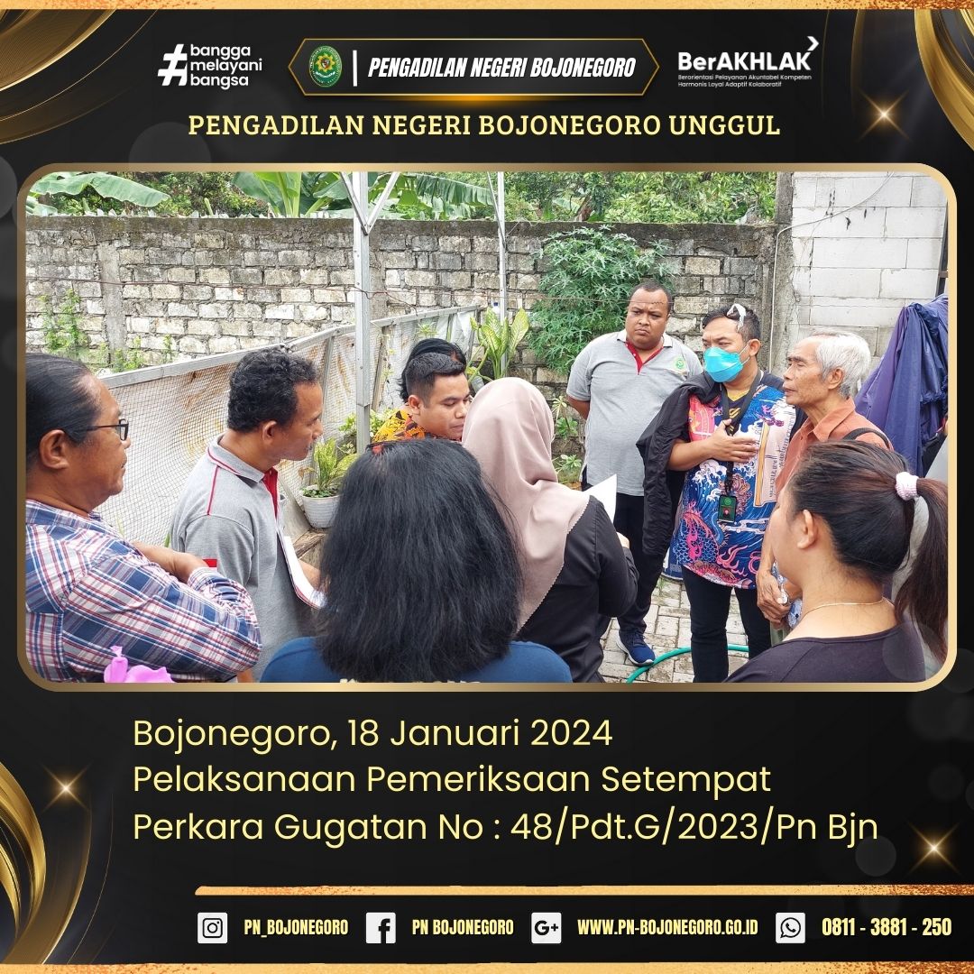  4 AGENDA PEMERIKSAAN SETEMPAT NO.48 PN BJN 