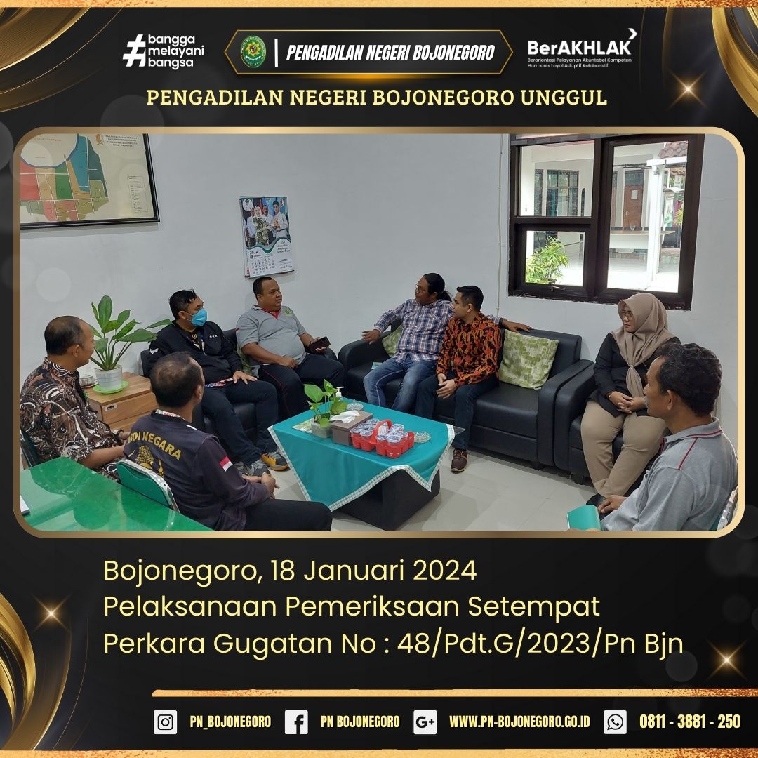  4 AGENDA PEMERIKSAAN SETEMPAT NO.48 PN BJN 