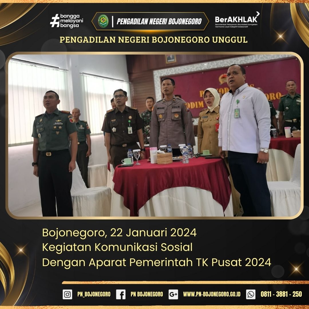  2 AGENDA KOMSOS DENGAN APARAT PEMERINTAH 