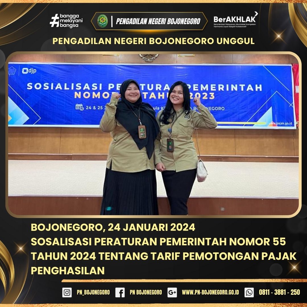  3 AGENDA SOSIALISASI PEMERINTAH NO 55 TAHUN 2024 