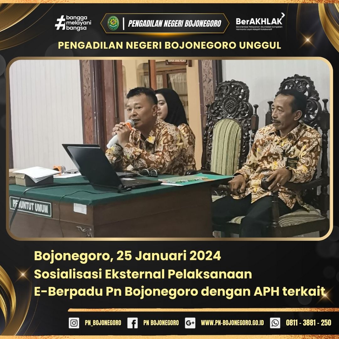  2 AGENDA SOSIALISASI EKSTERNAL E BERPADU 