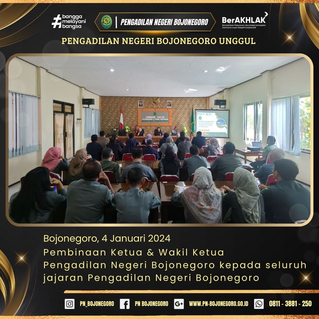  1 AGENDA PEMBINAAN KPN WKPN PN BOJONEGORO 
