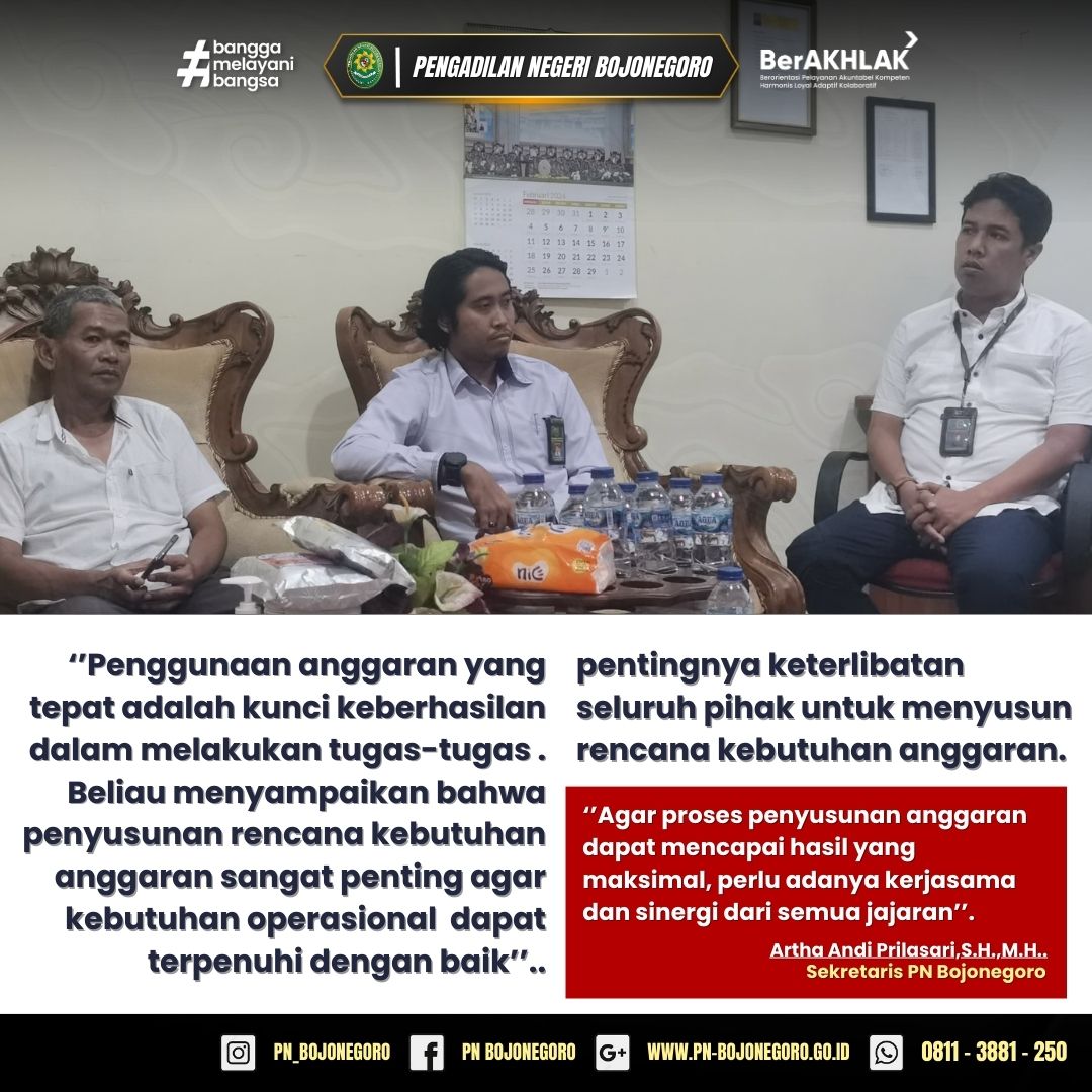 RAPAT KESEKRETARIATAN FEBRUARI 1