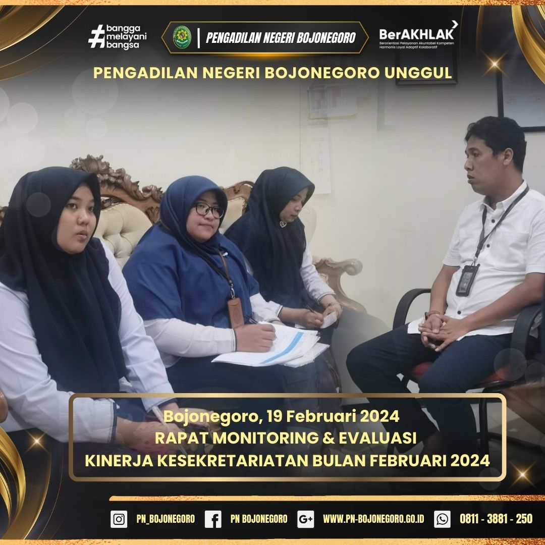 RAPAT KESEKRETARIATAN FEBRUARI 2