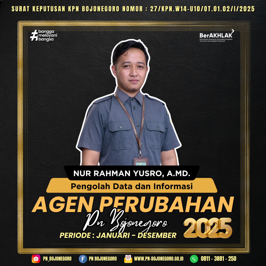ROLE MODEL  AGEN PERUBAHAN BOJONEGORO 2024 1
